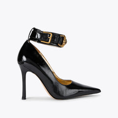 mansion ankle strap court heel