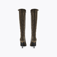 mayfair point knee boot