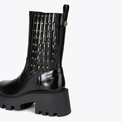 stud chelsea ankle boot