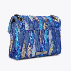 mini sequin kensington bag