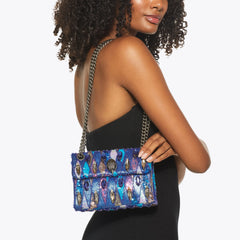 mini sequin kensington bag