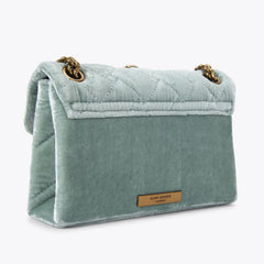 mini velvet kensington bag