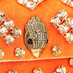 mini velvet kensington bag