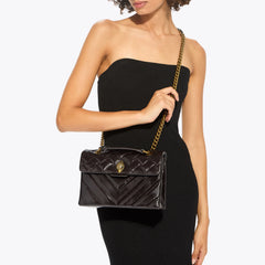 leather kensington bag