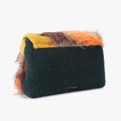 large kensington faux fur bag