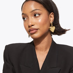 extra heart earrings