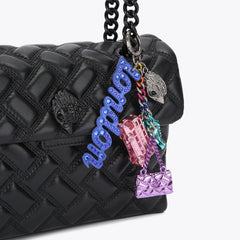 eagle mix keyring charm