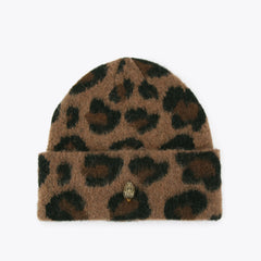 leopard beanie