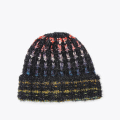 lurex knit beanie