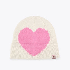 intasia heart beanie