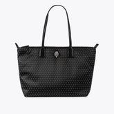 recycled studded shopper bag