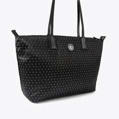 recycled studded shopper bag