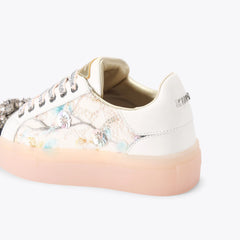 crystal toecap cupsole