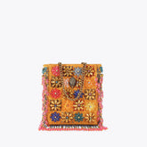 mini beaded tote