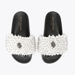 meena eagle beaded sandal