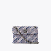 mini denim kensington bag