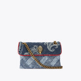mini denim kensington bag