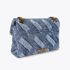 mini denim kensington bag