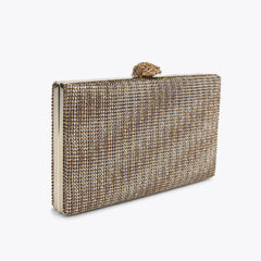 fabric kensington clutch bag