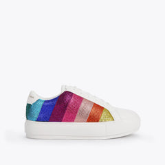 laney stripe crystal sneaker