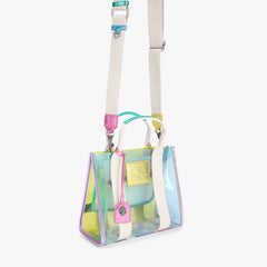 small vinyl southbank tote bag