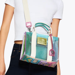 small vinyl southbank tote bag