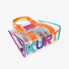 small vinyl southbank tote bag