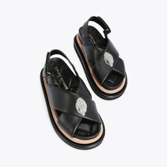 orson cross strap sandal