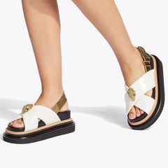 orson cross strap sandal