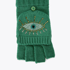 evil eye mittens