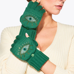 evil eye mittens