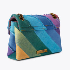 mini denim kensington bag