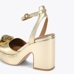chelsea closed platform heel