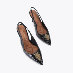 belgravia high sling back heel