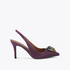 belgravia high sling back heel