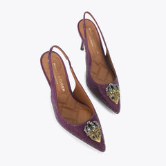 belgravia high sling back heel