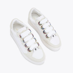 kensington eyelet slim sneaker