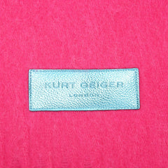 sm yarndye scarf fuchsia yarndye tassel scarf by kurt geiger london