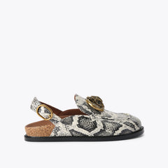 chelsea slingback mule