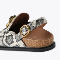 chelsea slingback mule