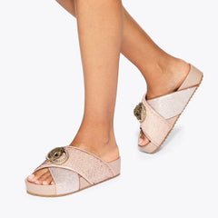 chelsea cross strap sandal