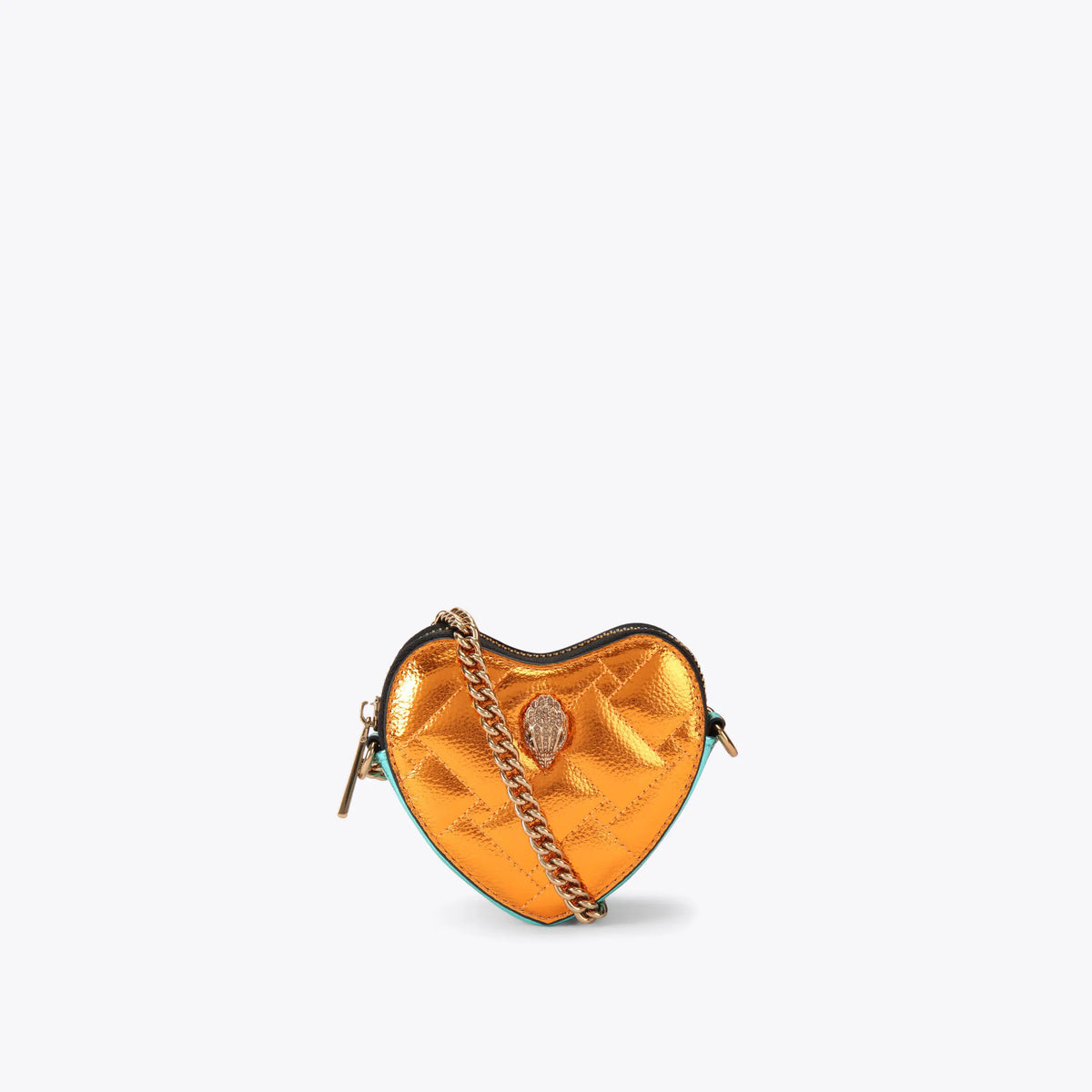 micro heart cross body bag