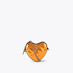 micro heart cross body bag