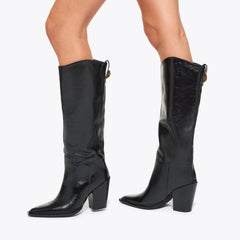 billy western knee boot
