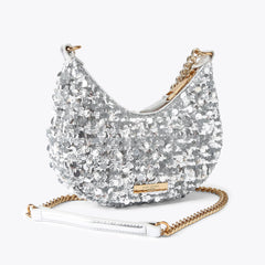 small chelsea chain hobo bag