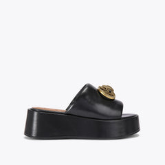 chelsea flatform mule sandal