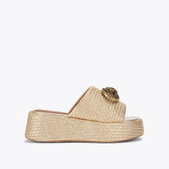 chelsea platform mule sandal