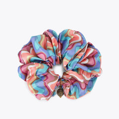 printed scrunchie