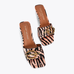 mayfair mid mule heel