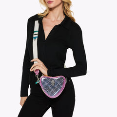 vinyl southbank heart bag